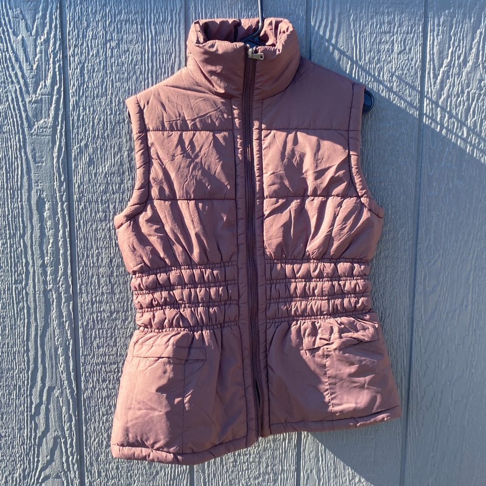 Maxim Studio Brown Puffer Vest